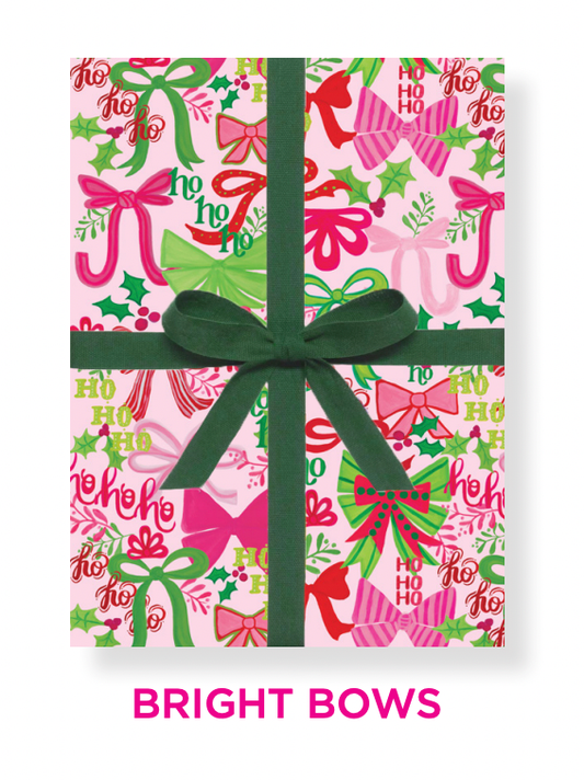Bright Bows Wrapping Paper
